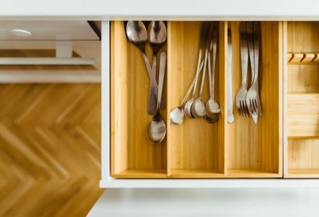 Organized Home - silver utensils in drawer
