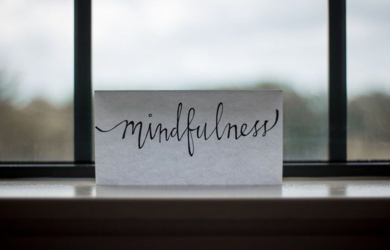 Branding Yourself - mindfulness printed paper near window